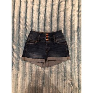 High Rise Push Up Shorts